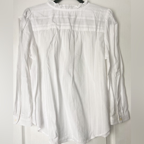 Loft Ruffle Tie Neck Blouse - Picture 3 of 5